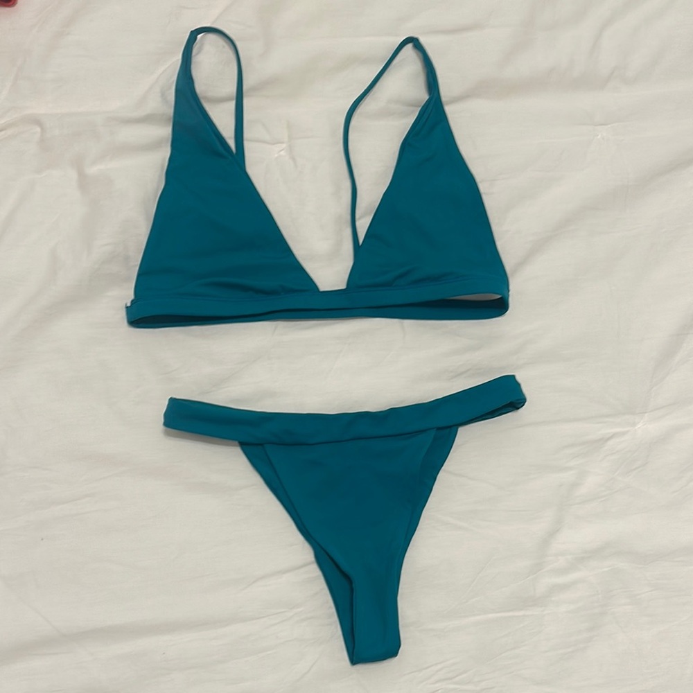 Teal Bikini Set